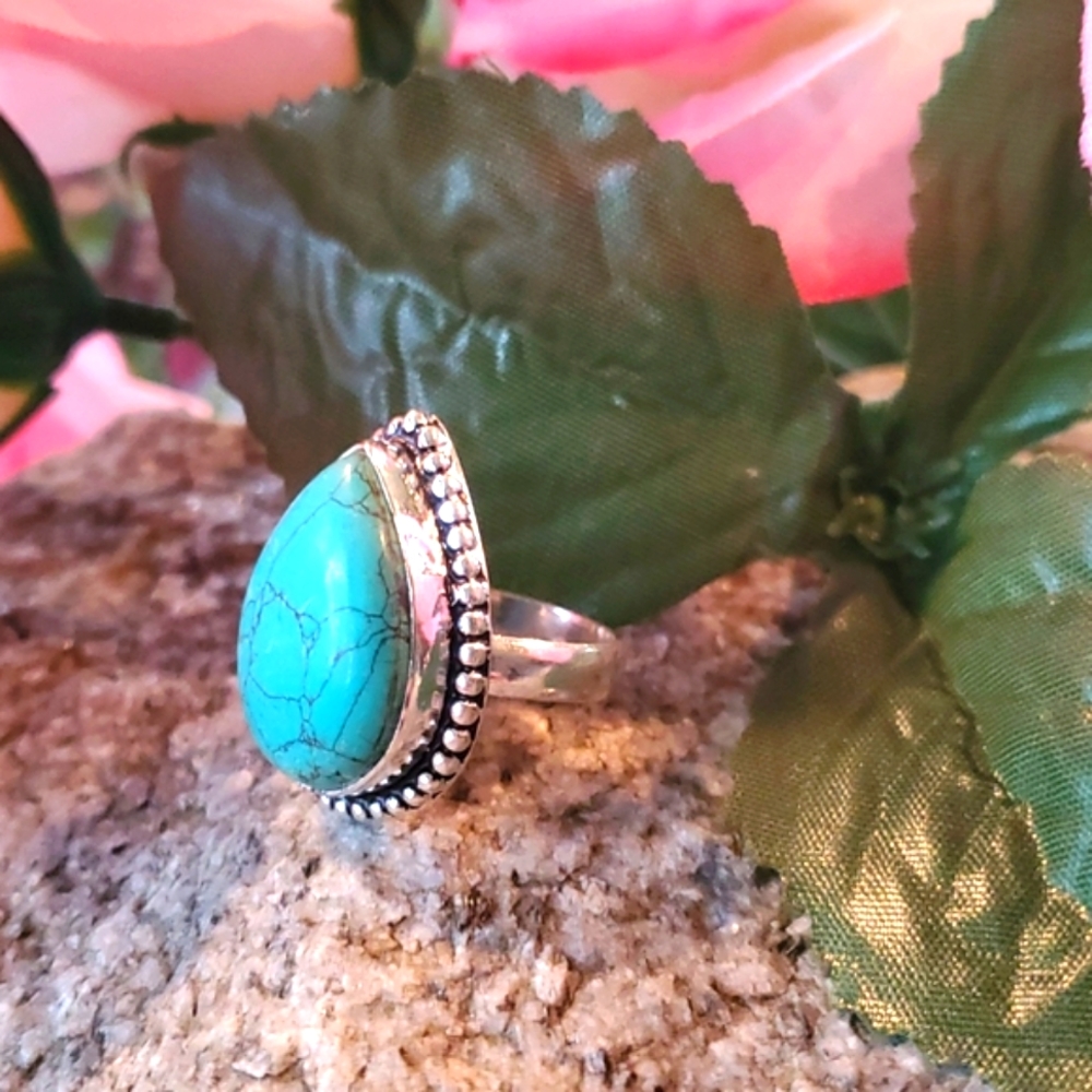 Sterling turquoise ring